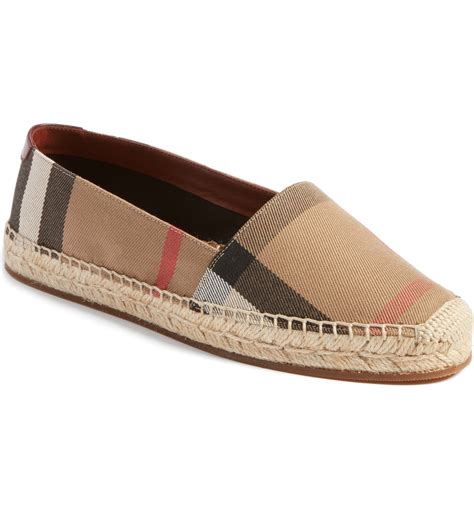 burberry shoes espadrilles|burberry espadrille outlet.